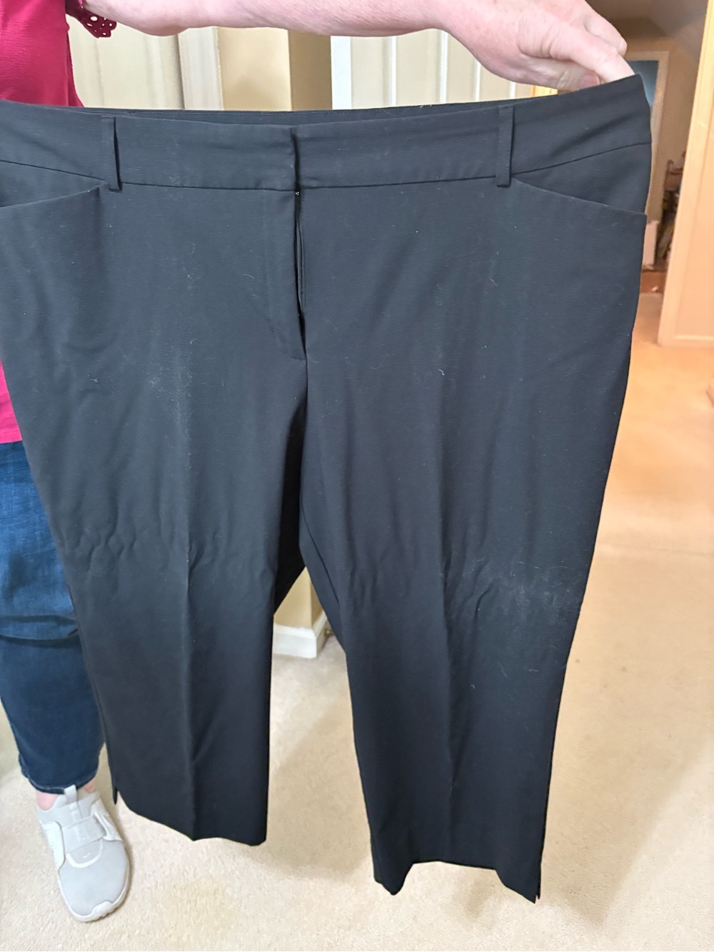 Roz & Ali Black Women's Dress Pants